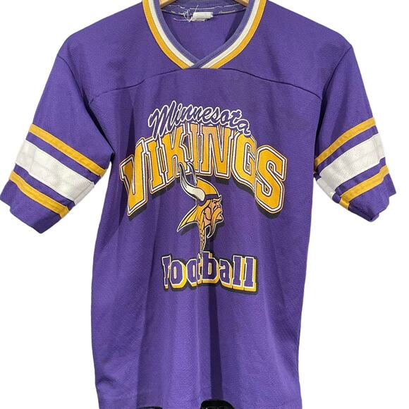 Vintage 80s Minnesota Vikings Football Jersey Adult Small - Picture 1 of 3
